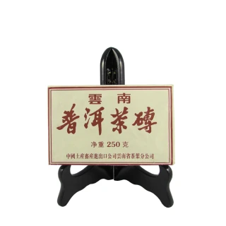 【御上品】2010年中茶牌油紙熟茶磚250gX1片(中國雲南勐海茶/熟茶磚)