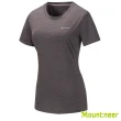 【Mountneer山林】女 排汗抗UV圓領上衣-灰色 31P36-07(UPF50+/透氣/排汗)