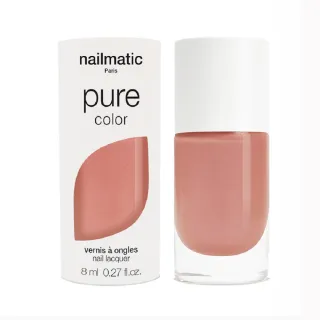 【Nailmatic】Nailmatic 純色生物基經典指甲油-LUISA-粉紅珍珠米(植萃指甲油)