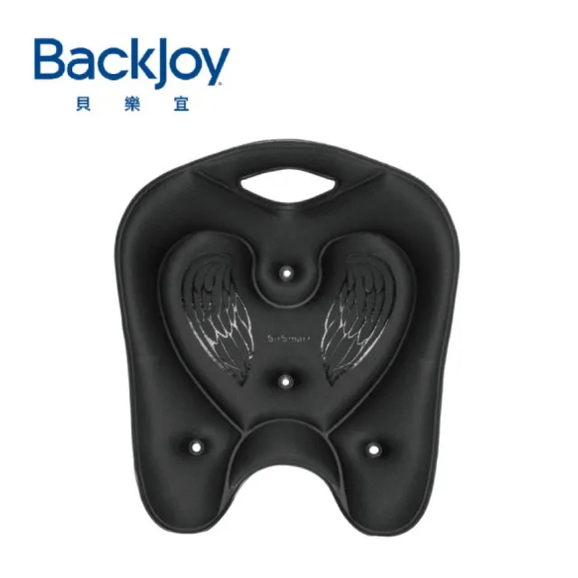 BackJoy 貝樂宜】美姿墊奢華版黑- momo購物網- 好評推薦-2024年4月