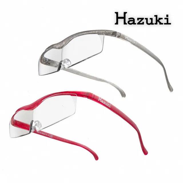 【Hazuki】雙入組標準鏡片-日本葉月抗藍光放大鏡(1.32倍亮紅+1.6倍銀灰)