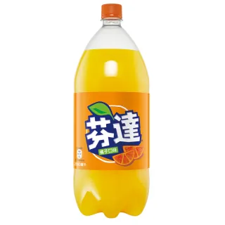 【Fanta 芬達】橘子汽水 寶特瓶2000ml x6入/箱