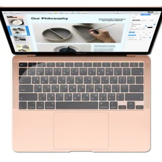 全新 MacBook Air 13吋A2179專用極透鍵盤保護膜