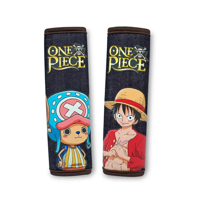 【ONE PIECE 航海王】安全帶護套組-魯夫.喬巴(2入/台灣製)