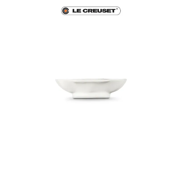 【Le Creuset】瓷器貝殼盤-小(蛋白霜)