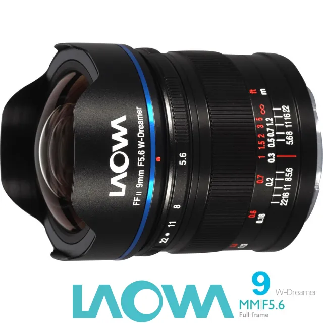 【LAOWA 】老蛙 9mm F5.6 W-Dreamer (公司貨) 超廣角定焦鏡頭 手動鏡頭 全片幅無反微單眼鏡頭