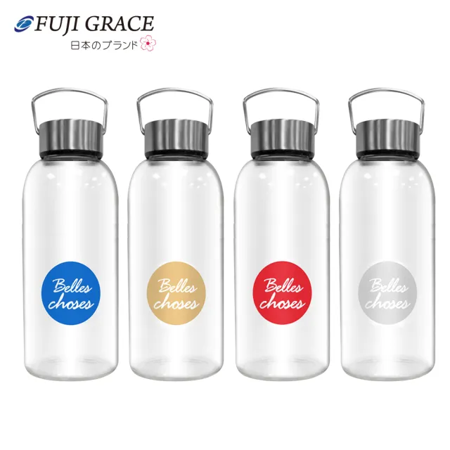 【FUJI-GRACE 日本富士雅麗】高硼矽耐熱手提玻璃瓶1000ml(FJ-921)