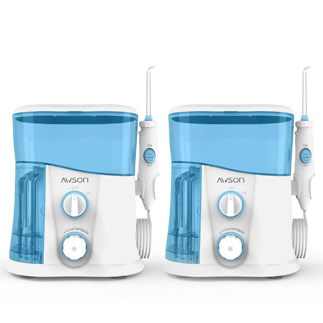 【日本AWSON歐森】全家健康SPA沖牙機/洗牙機AW-3300大容量旗艦版-二入組(AW-3300)