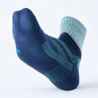 【蒂巴蕾】V FIX 足弓穩定運動1/2襪-L 藏青色(運動襪/男襪/足弓襪/機能機/中筒襪)
