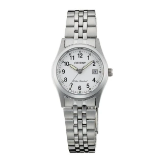 【ORIENT 東方錶】ORIENT 東方錶 OLD SCHOOL系列 鋼帶款 銀色白面 - 26mm(FSZ46007W)