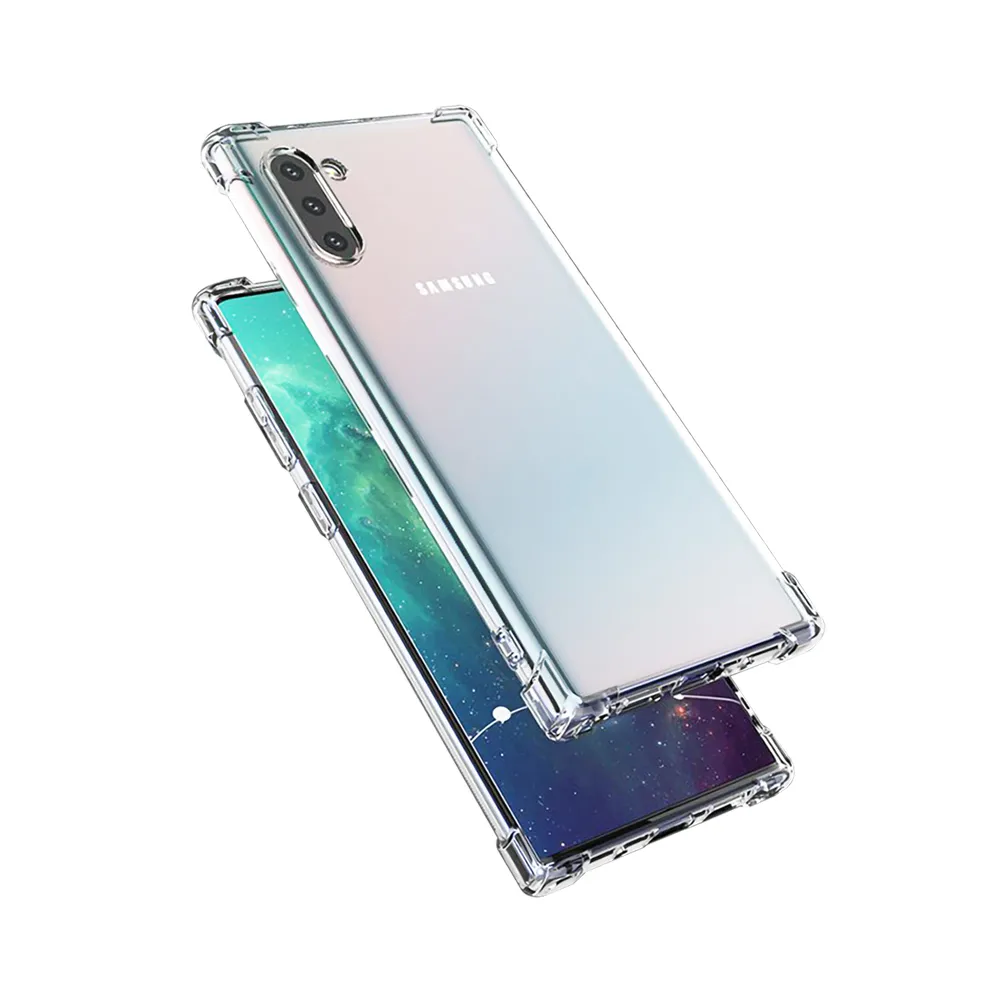三星 Note10 手機透明加厚四角防摔氣囊保護殼(Note10lite保護殼 Note10lite手機殼)