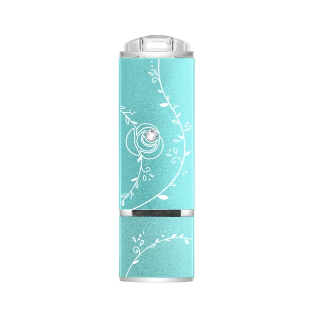 【TCELL 冠元】USB3.0 512GB 絢麗粉彩隨身碟(Tiffany藍)