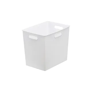 【KEYWAY 聯府】喜多儲物盒M-3入白(堆疊收納 整理盒 置物盒 MIT台灣製造)