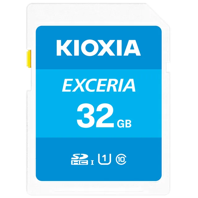 【KIOXIA 鎧俠】EXCERIA 32GB UHS-I U1 SDHC 記憶卡