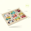 【GoryeoBaby】汽車拼板(益智遊戲、益智拼圖、玩具)