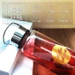 【FUJI-GRACE 日本富士雅麗】買1送1_高硼矽耐熱手提玻璃瓶800ml 贈潛水布提袋(FJ-922*2)