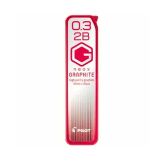 【PILOT 百樂】超級G自動鉛筆芯0.3 2B(2入1包)