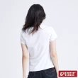 【5th STREET】女燙金LOGO印字短袖T恤-白色
