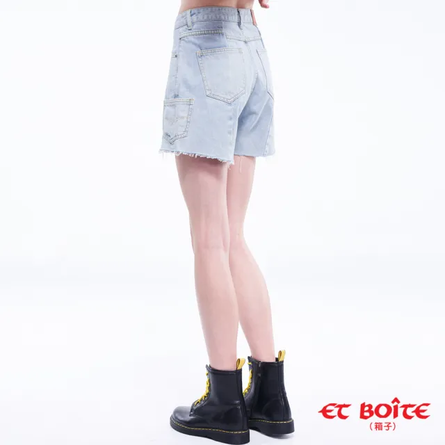 【BLUE WAY】女款 兩側小口袋 短褲-ET BOiTE 箱子