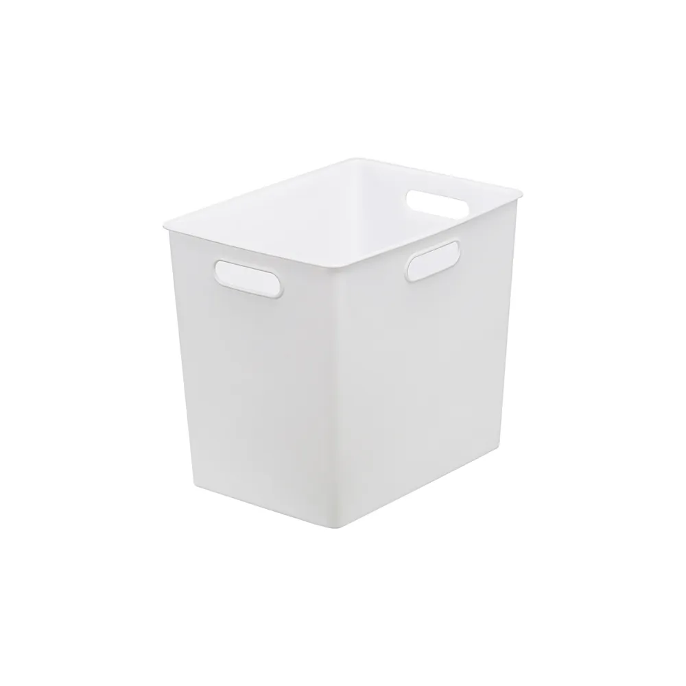 【KEYWAY 聯府】5入組合-喜多儲物盒S+M 白(附蓋 堆疊收納 整理盒 置物盒 MIT台灣製造)