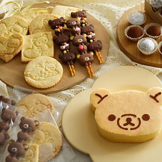 【KAI 貝印】拉拉熊餅乾模- 熊抱愛心 DN-0210(餅乾模)