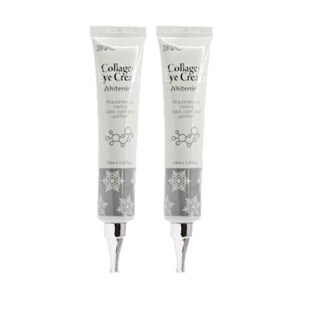 【3W CLINIC】膠原嫩白撫紋眼霜40ml x2入(嫩白 保濕 眼霜 撫紋)