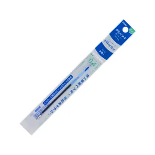 【Pentel 飛龍】XBGRN4C Sliccies i+ 鋼珠筆芯 0.4藍(3入1包)