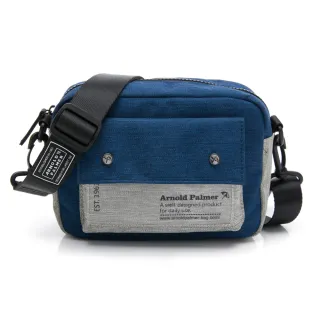【Arnold Palmer】斜背相機包 Camera系列(藍色)
