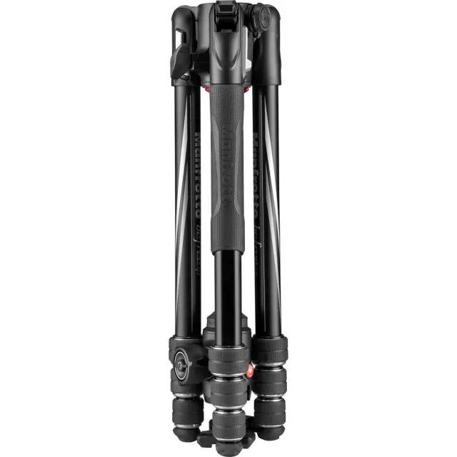 【Manfrotto 曼富圖】Befree GT XPRO 鋁合金反折式三腳架套組(公司貨 MKBFRA4GTXP-BH 橫置中軸)