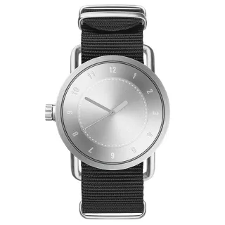 【TID Watches】No.1 Steel-TID-N1-40-銀X黑/40mm(TID-N1-40)