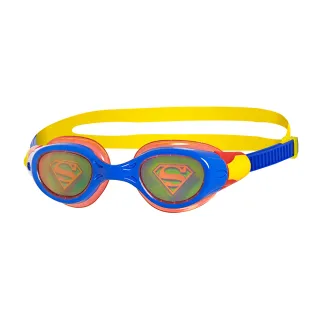 【Zoggs】正義聯盟超人3D雷射泳鏡-青少6-14歲(泡湯/溫泉/游泳/衝浪/玩水/海邊)