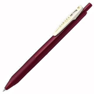 【ZEBRA 斑馬牌】JJ15 SARASA CLIP 0.5典雅風鋼珠筆 紅黑(3入1包)
