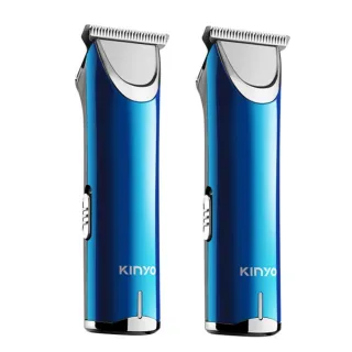 【KINYO】充插兩用強勁電動理髮器/剪髮器鋰電/快充/長效-2入組(HC-6800)