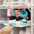 【IDEA】大號抽屜式拉抽透明收納鞋盒/鞋櫃(6入組/可疊加)