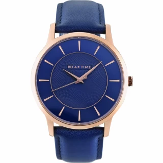 【Relax Time】Classic 經典系列手錶-藍/42mm 畢業禮物(RT-88-3M)