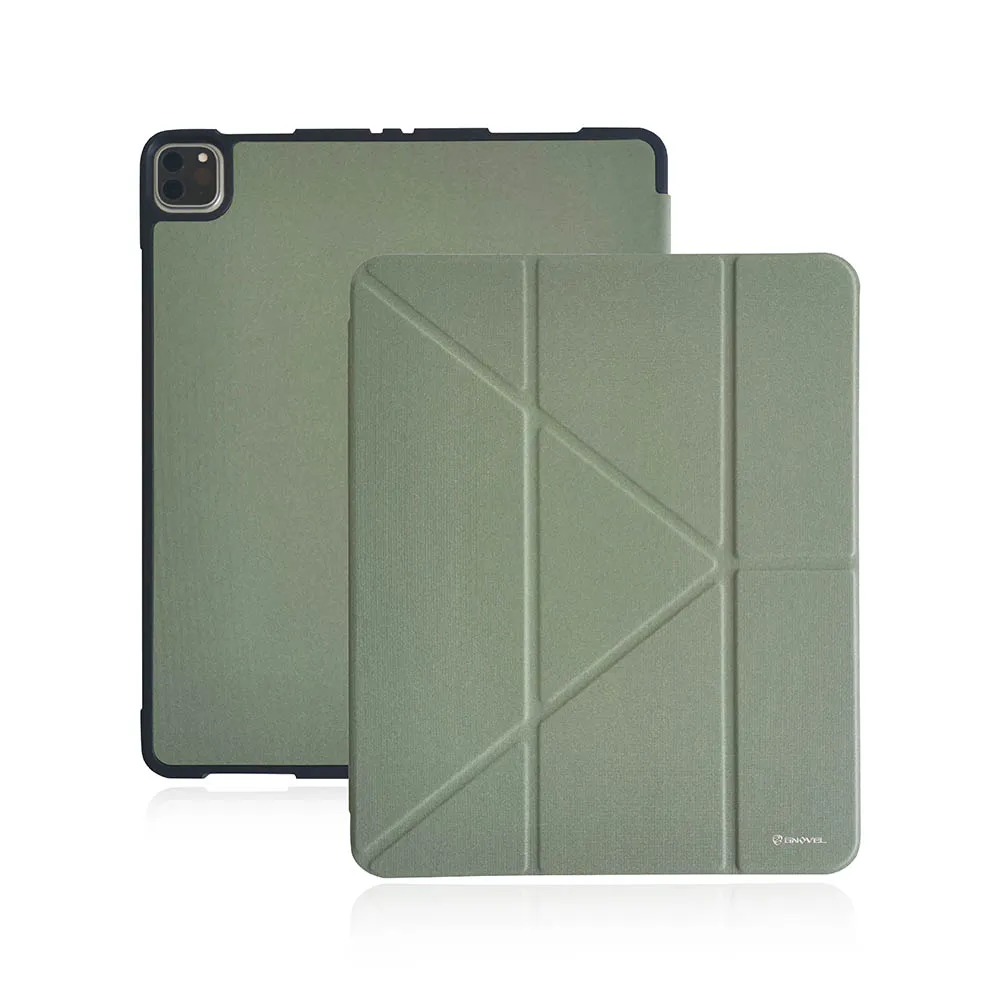 【GNOVEL】iPad Pro 12.9 多角度保護殼-綠(GNOVEL)