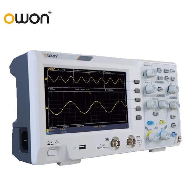 【OWON】可攜式100MHz雙通道示波器 SDS1102(示波器)