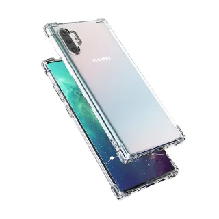 三星 note10+ 透明加厚四角防摔氣囊手機保護殼(Note10+手機殼 Note10+保護殼)