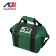 【AO COOLERS】酷冷軟式輕量保冷托特包-6罐型 -經典帆布CANVAS系列 森林綠(AOUS6FG)