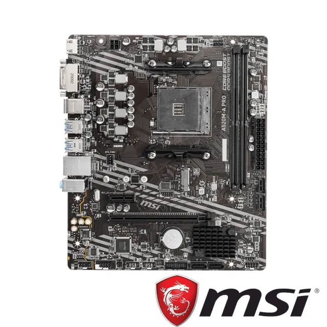 【MSI 微星】PRO A520M-A PRO DDR4 主機板