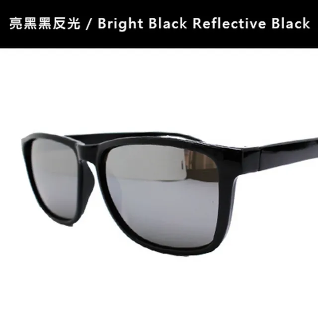 【OT SHOP】太陽眼鏡 墨鏡 復古方細框水銀鏡感 M07(抗UV400 MIT台灣製 中性情侶款)