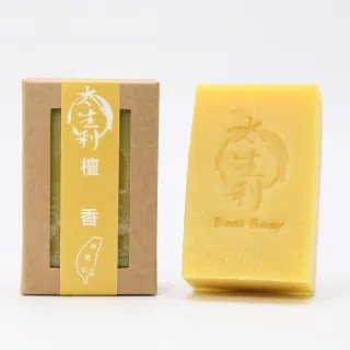 【太生利】100%台灣冷製檀香手工皂100g