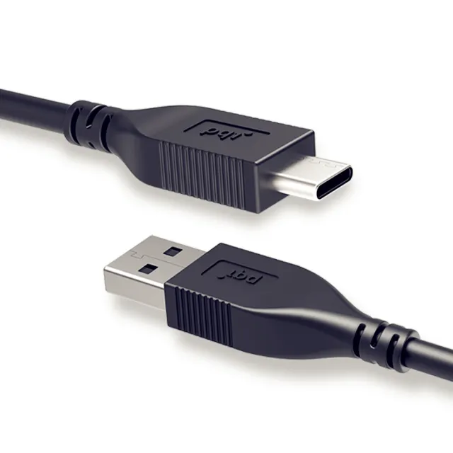 【PQI 勁永】U-Cable Type C to USB-A 100cm 傳輸線3入組合(支援3A快充)