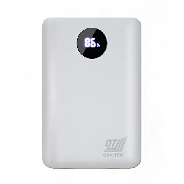 【GENTEN】10000型 PD快充+QC3.0快充極速行動電源 -T10000