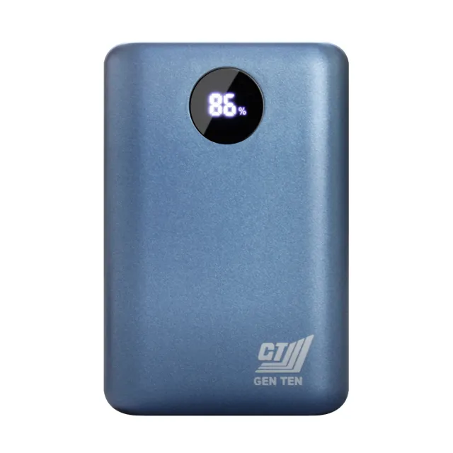 【GENTEN】10000型 PD快充+QC3.0快充極速行動電源 -T10000
