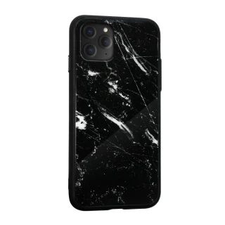 【General】iPhone 11 Pro 手機殼 i11 Pro 5.8吋 保護殼 韓風大理石高質感玻璃保護套
