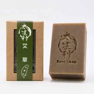 【太生利】100%台灣冷製艾草手工皂100g