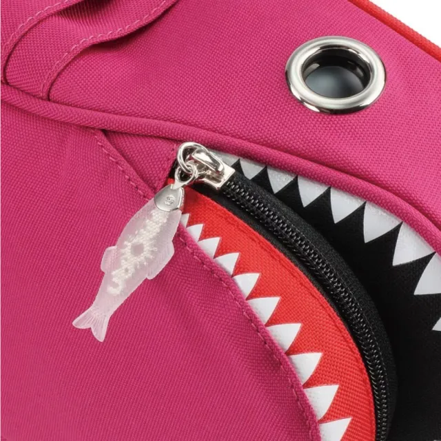 【Morn Creations】正版鯊魚腰包- 粉紅 附一年保固(鯊魚)