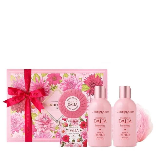 L’ERBOLARIO蕾莉歐 大理花香氛禮盒，精選花香調香氛，適合全膚質使用，內含多件不同容量香氛產品，1-200ml任選，為您帶來奢華香氛體驗。