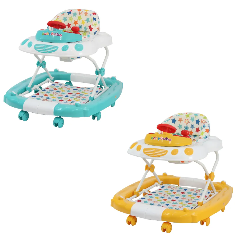 【Babybabe】多功能汽車嬰幼兒學步車(兩色可選)